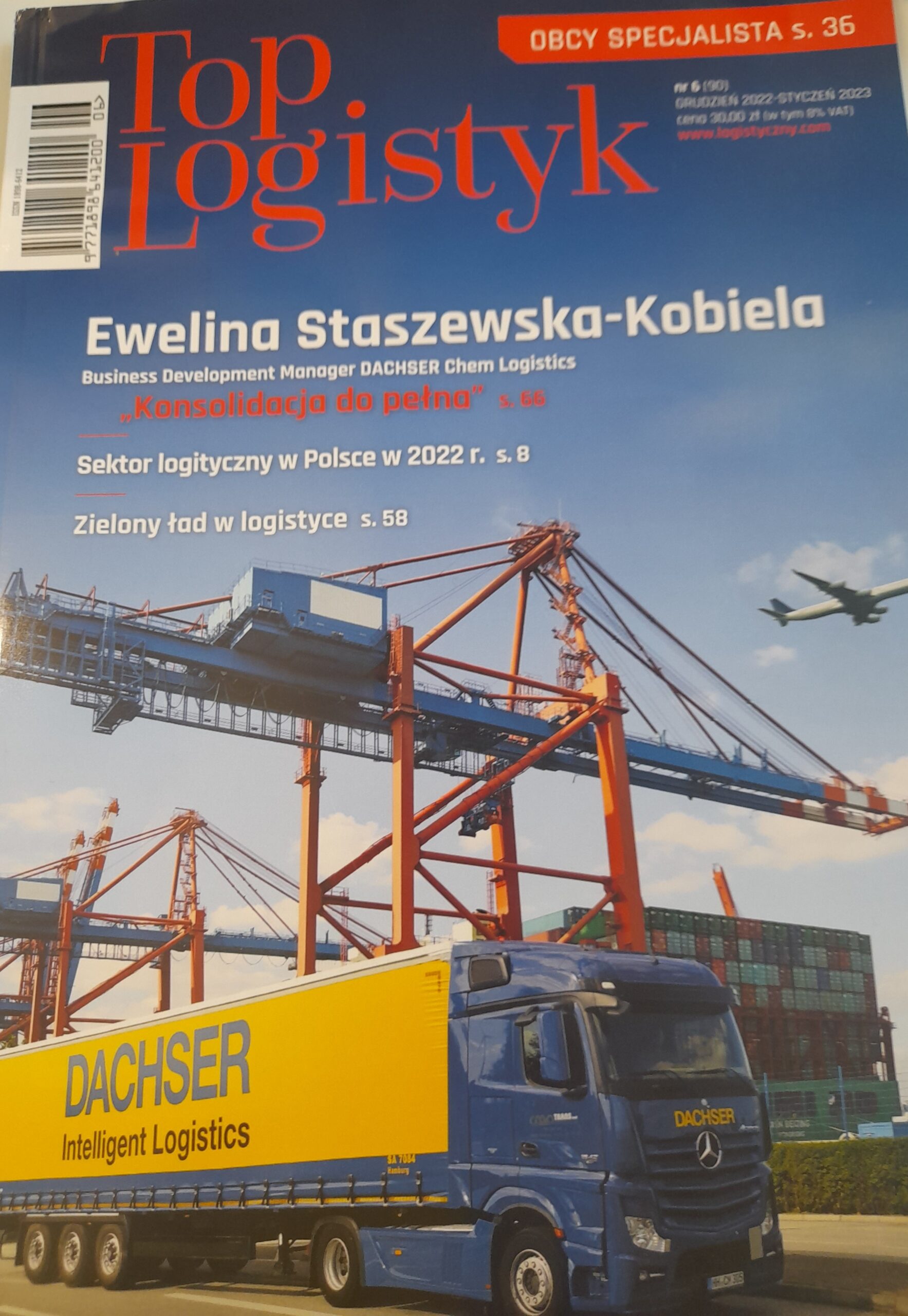 grudniowo-styczniowe wydanie "Top Logistyka"